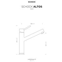Kuhinjska armatura Schock ALTOS 529000 EDM